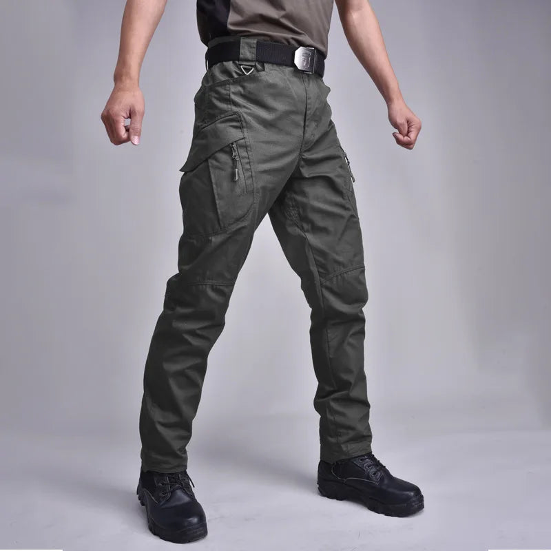 Men's Urban Tactical Pants for Hiking and Outdoor Use Comfortable City Trousers