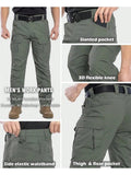 Men's Tactical Cargo Pants, Slightly Stretch Fabric, Soft and Breathable, Multi-Pocket, Suitable for Casual Outings