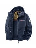 Iron Grit Men's Winter Hooded Jacket — Rugged Elegance Meets Modern Streetwear | Versatile Outerwear for Travel, Daily Wear & Urban Exploration