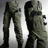 Men's Tactical Cargo Pants, Slightly Stretch Fabric, Soft and Breathable, Multi-Pocket, Suitable for Casual Outings
