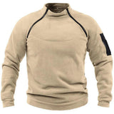 Iron Grit™ Tactical Fleece Hoodie — Premium Windproof Outdoor Pullover for Men