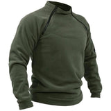 Iron Grit™ Tactical Fleece Hoodie — Premium Windproof Outdoor Pullover for Men