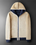 Iron Grit Arctic Fleece™ Hooded Jacket – Premium Sherpa-Lined Winter Coat with Full Zip & Thermal Insulation