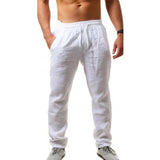 Iron Grit™ Linen Oversized Trousers — Premium Relaxed Fit Casual Pants for Men