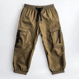 Men's Tailored Khaki Cargo Trousers