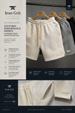 Premium textured shorts with a relaxed fit, breathable comfort and effortless everyday style